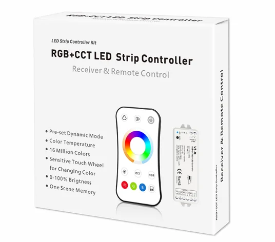 V5-M+R17 RF RGB+CCT Controller Kit LED Controller