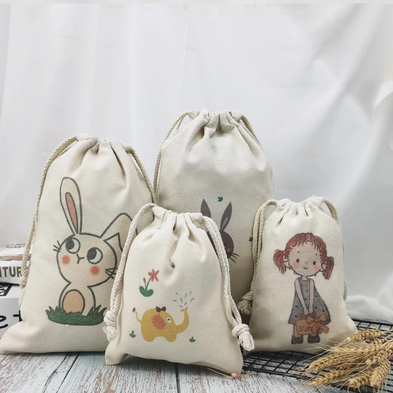 Роскошные ювелирные изделия косметический подарок Упаковка Drawstring хлопок мешок для пыли сумочки