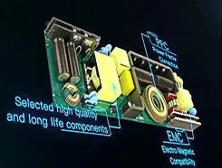 5 Years Warranty Waterproof IP67 12V/24V 60W 100W 200W 300W 500W Plant Lamp Waterproof Driver LED Power Supply