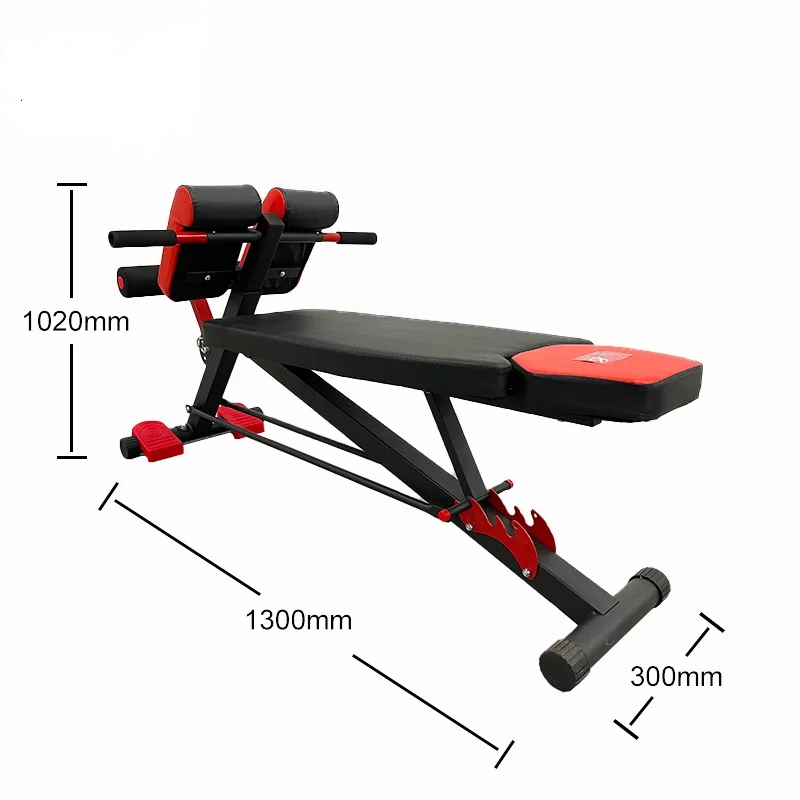 
Gym Finer Form Workout Abs And Waist Training Barbells Bench Adjustable Ab Sit up Decline Flat Dumbbell Bench Multi System 