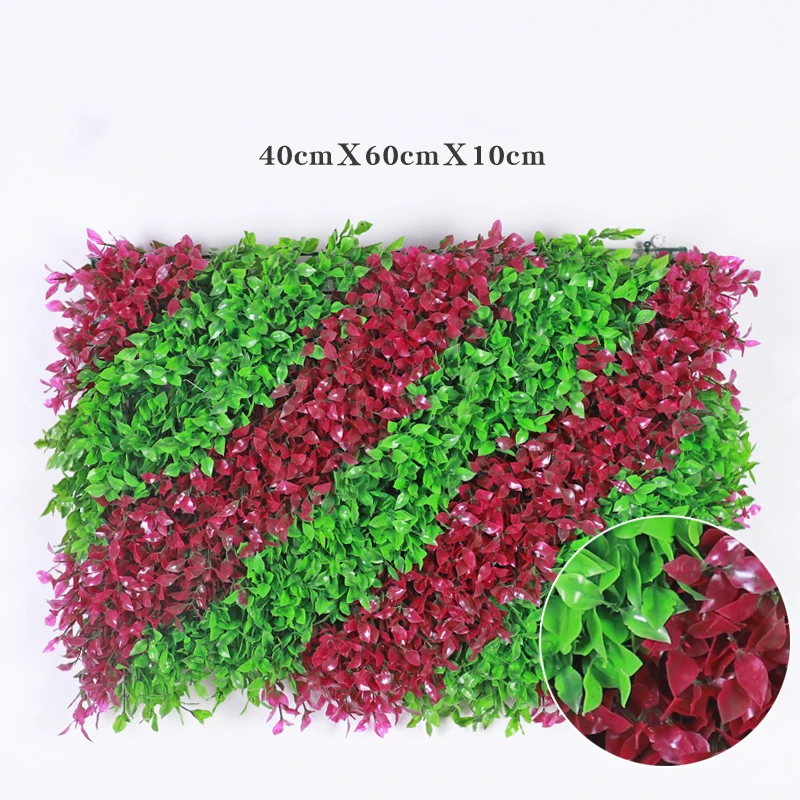 
New Design Customized Jungle Style Vertical Plants Wall Artificial Wall Hanging Plant Green Grass Wall for Home Decoration 