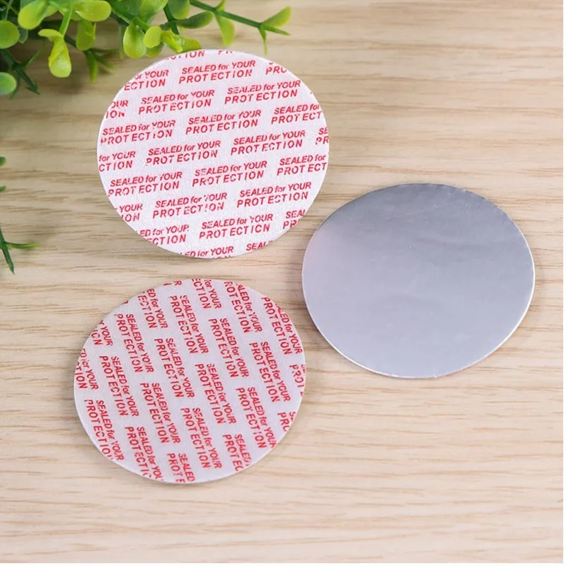 Self Adhesive Aluminum Foil Laminated Pressure Sensitive PS Foam Seal Liners for Cosmetic Jars