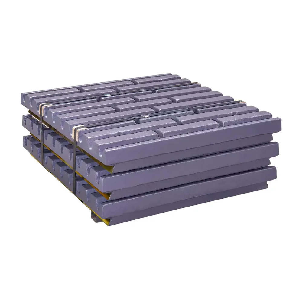 2024 Hot JAW CRUSHER STEEL PARTS New Condition Toothed Plates Protection Plate for Construction Manufacturing Industries Gypsum