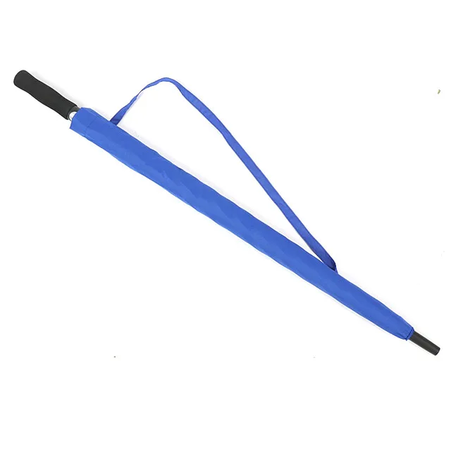high quality auto open custom logo printed windproof straight golf umbrella manufacturers