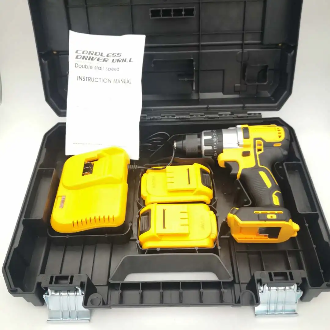 Factory new product 21V Cordless Impact Drill  Professional Power Tools Wholesale Professional Power Tools