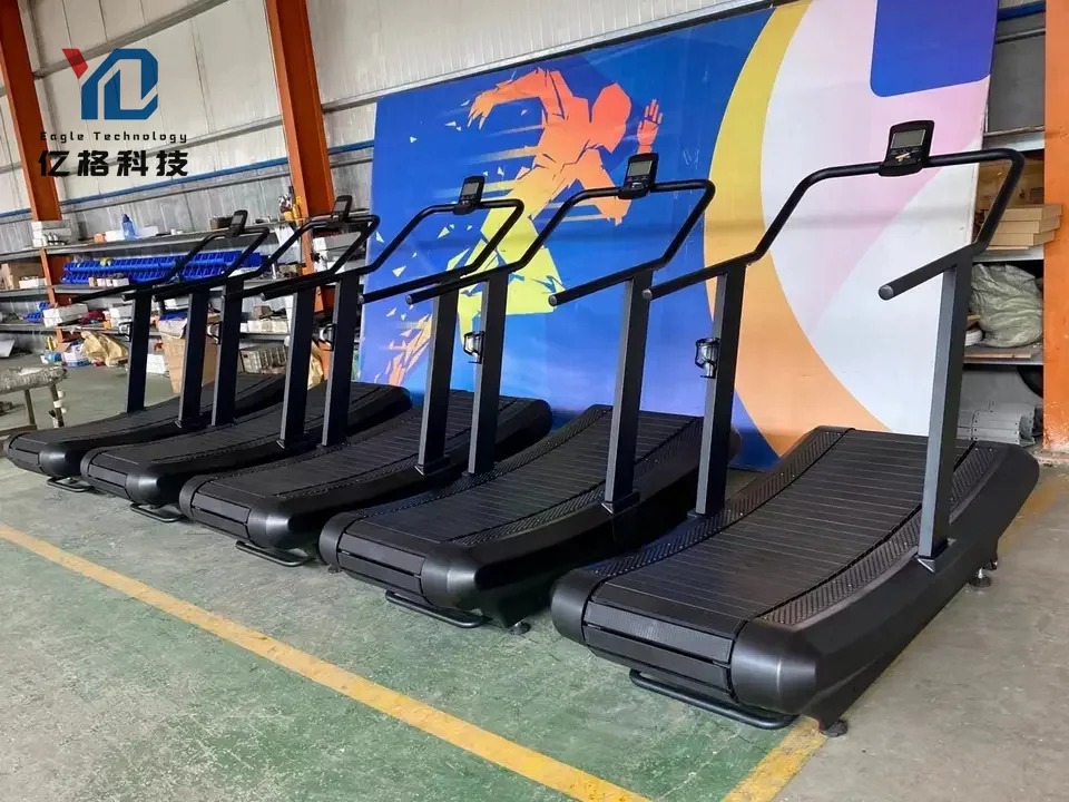 YG-T012 YG Fitness Commercial Manual Power Treadmill Running Machine Gym Equipment Customized