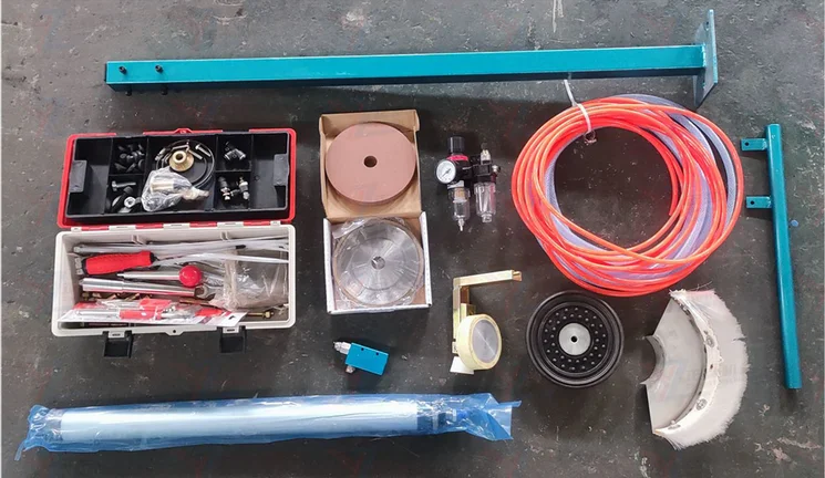 Wall Beveled Wall Decoration Glass Mosaic Tile Irregular Shape Mirror Glass Bevel Edge Processing Manual Glass Polishing Machine