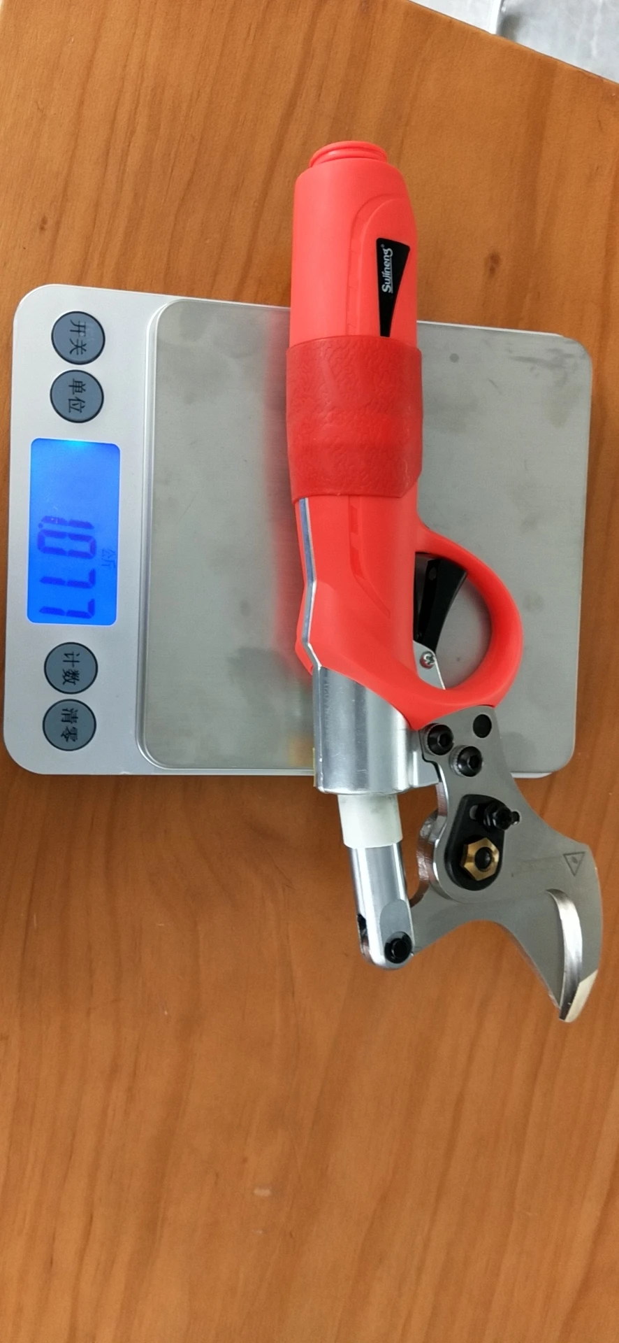 china sujineng custom professional garden battery powered charge electric tree pruning shears