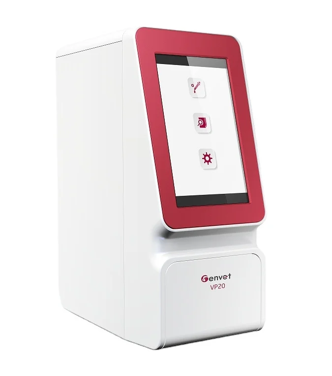 Genvet vp20 7 inch touch screen high professional POCT Veterinary Chemistry Analyzer