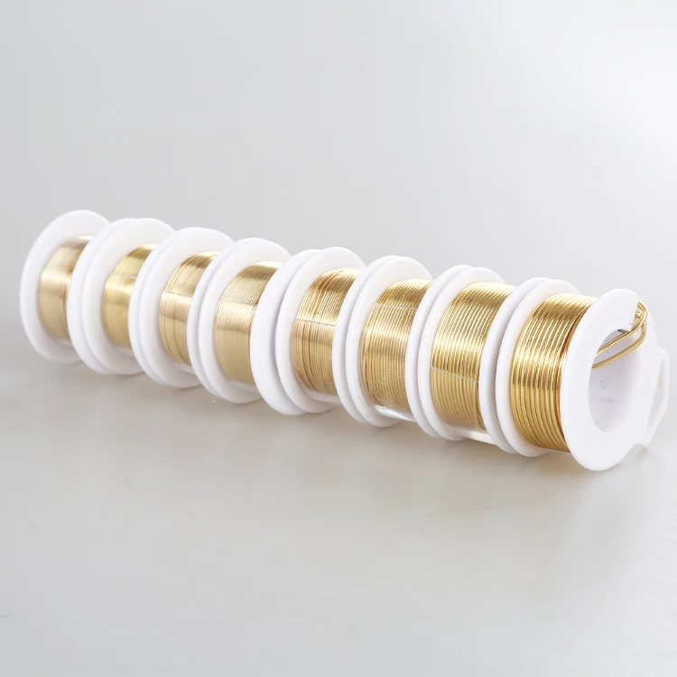 XuQian 16 Gauge Various Size of Gold Silver Plated Copper Wire for DIY Making Jewelry