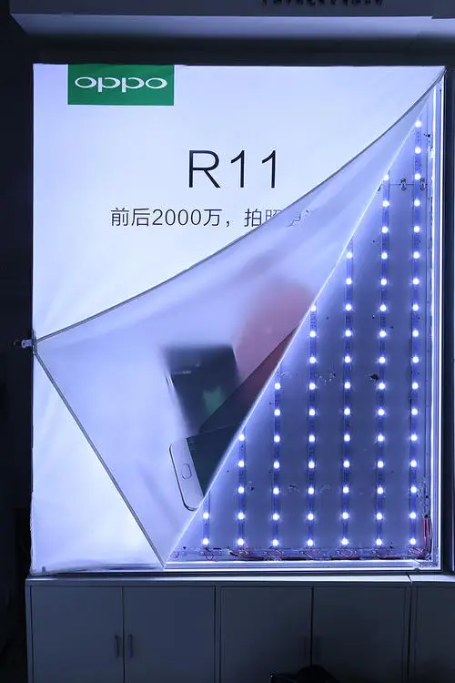 ZHIHAI pvc stretch ceiling decoration bright lightbox backlit warm cold white led strip light