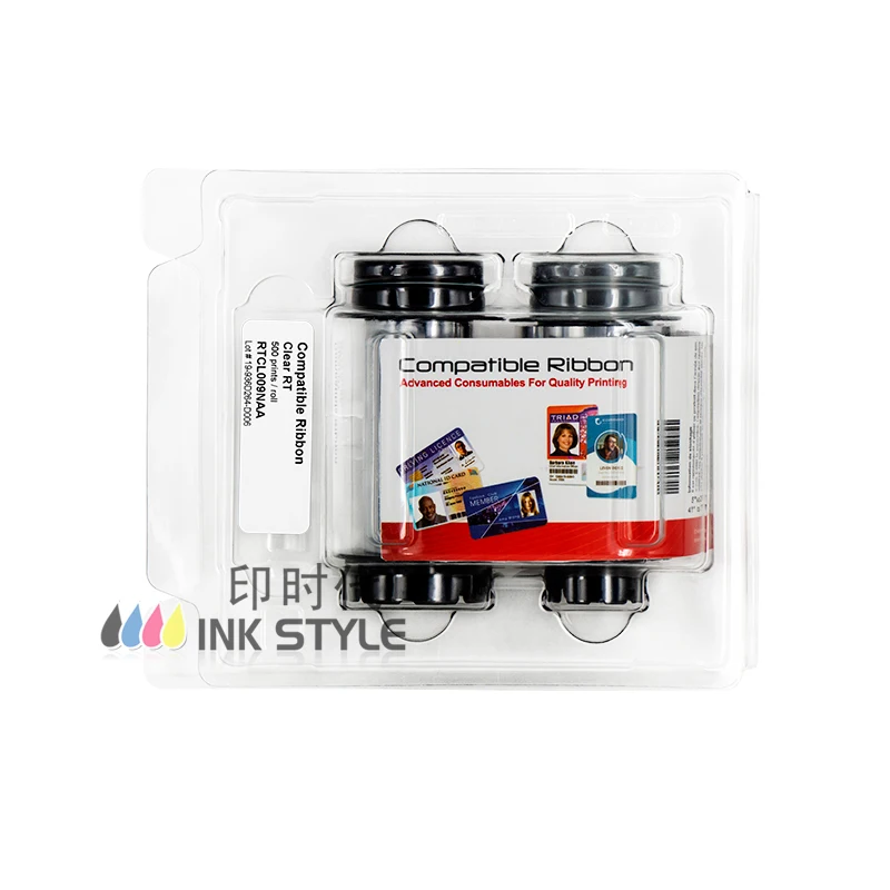 Retransfer RTCL009NAA Film 500prints Compatible for Evolis Avansia ID Card Printer