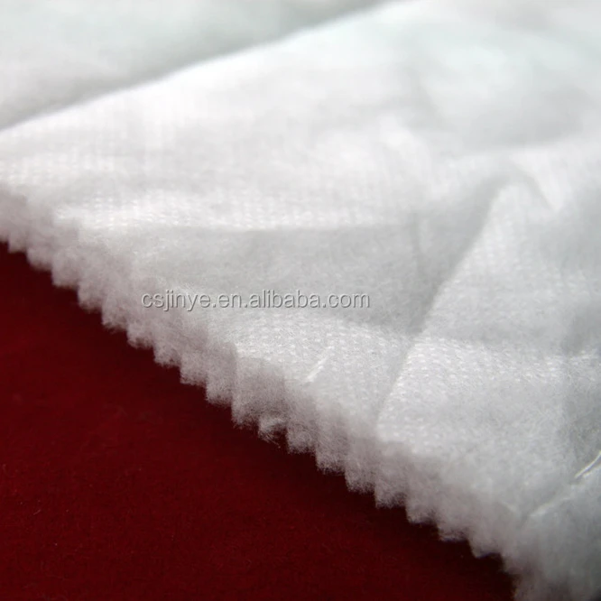 Cotton Material Filling Insulation Non Wovem Polyfill Wadding Polyester Wadding Roll Production Line