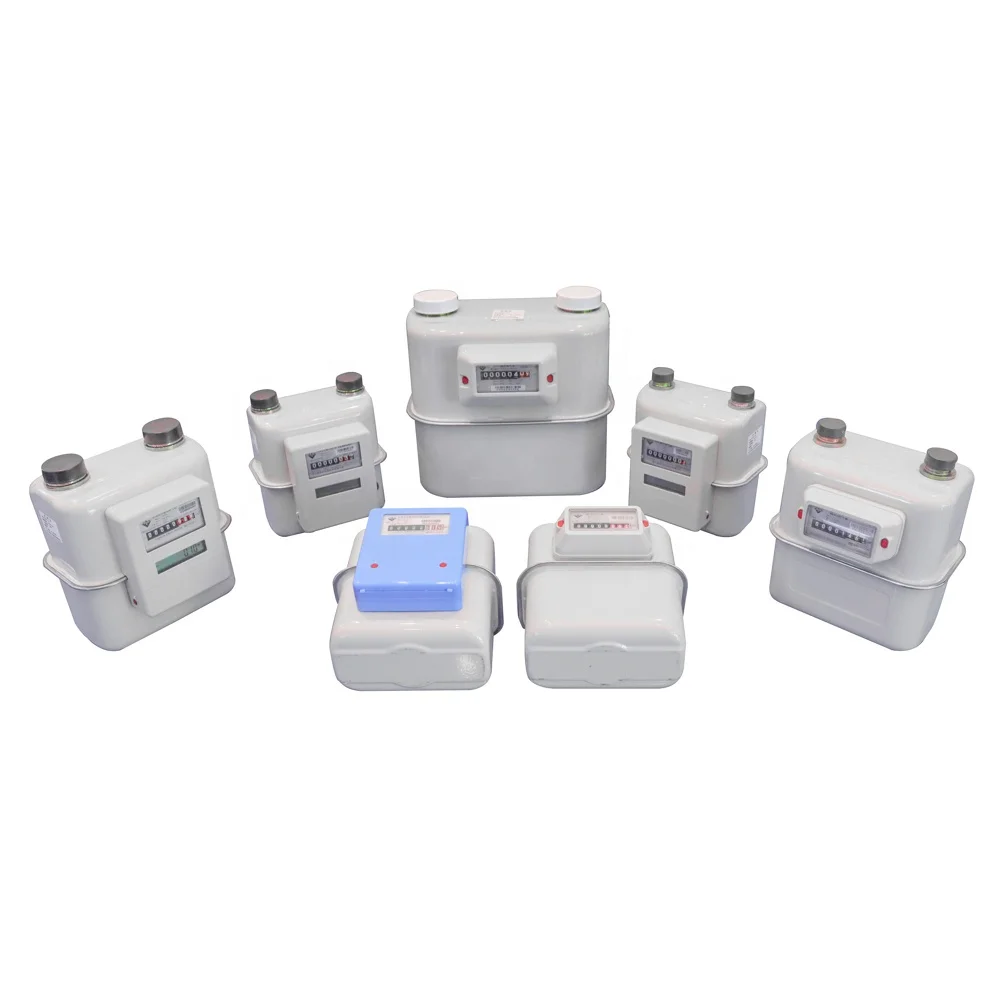 Lora wireless remote gas meter with steel case IWG1.6S-IWG6S EN1359 certificate