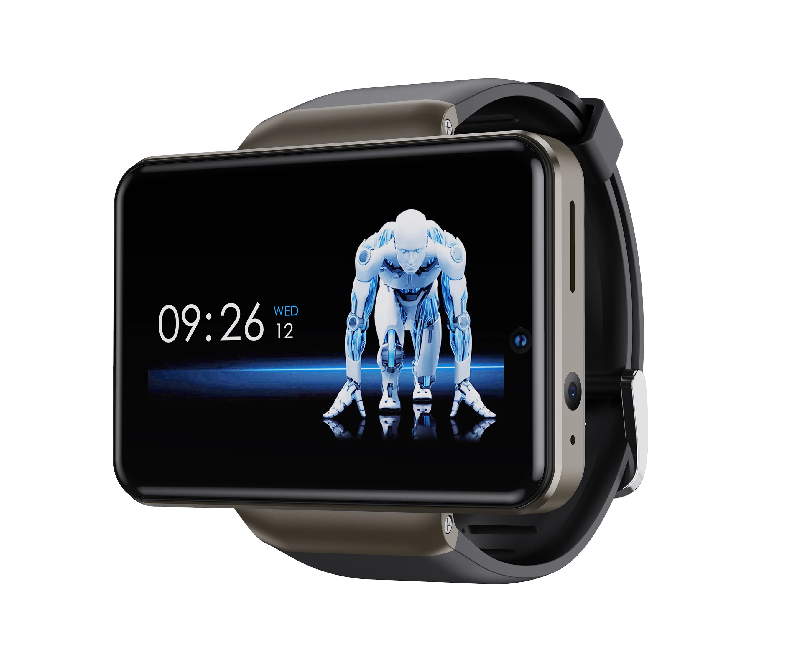 High Quality DM101 SmartWatch 2.41inch IPS Screen Dual Camera GPS WIFI SIM Card Built 4G Smart Phone Watch