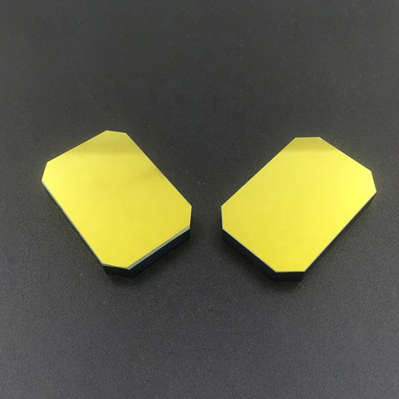 Customized High Reflection Gold Coated Laser Silicon Mirrors Laser Scanning Galvo Mirror for CO2 Laser Galvanometer Scanner