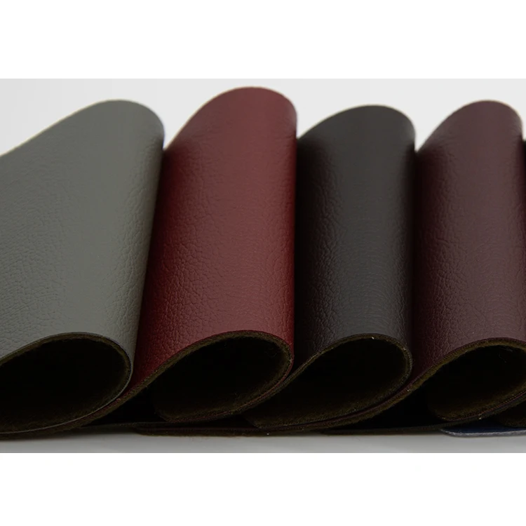 Eco friendly  PVC synthetic leather car seat rexine sofa vinyl upholstery leather 1.4mm faux leather rolls for sales