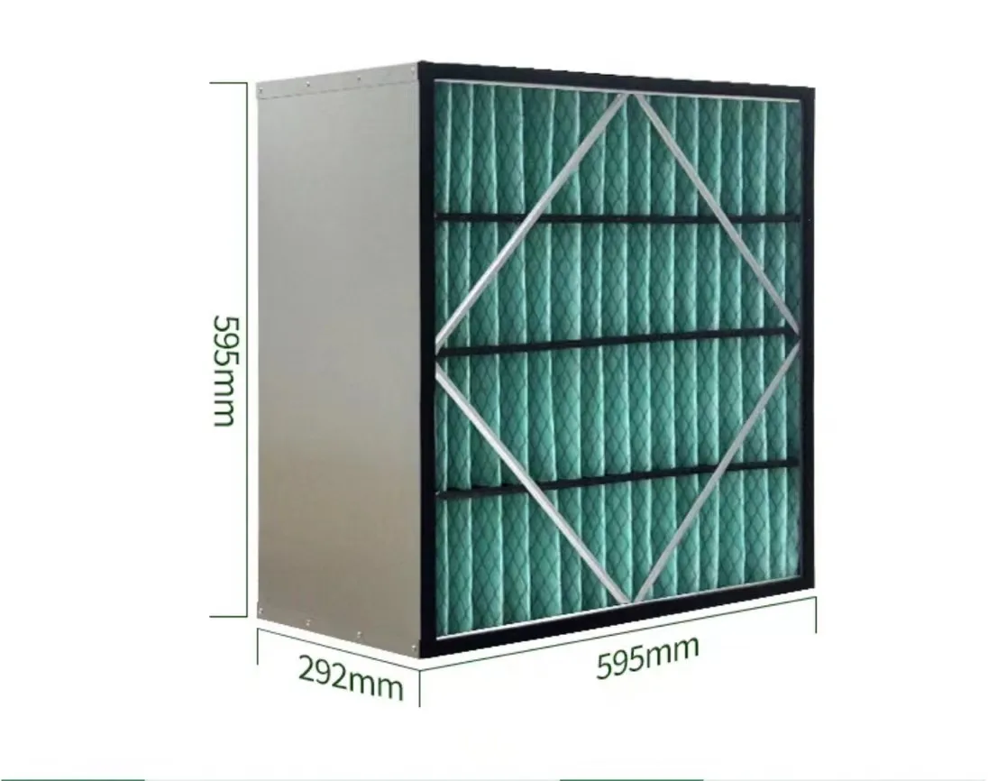 Medium high efficiency box filter purification f5-f9 Laminar Flow Hood Mini Pleated Box HEPA Air Filter Air Purifying Filter