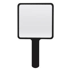 Promotional Gifts Personalized Square Handheld Mirror Logo Custom Hand Held Mirror