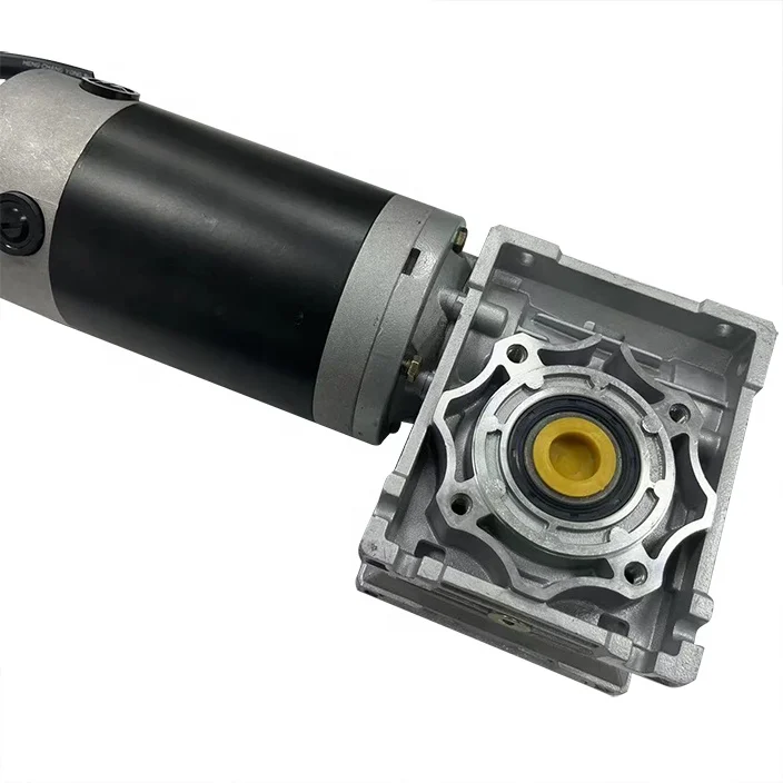 90ZYT Series Dc Worm GearMotor with NMRV040 NMRV050 Gearbox 24v 36v 48v 60v 90v 5Nm 10Nm 20Nm 30Nm 50Nm 80Nm