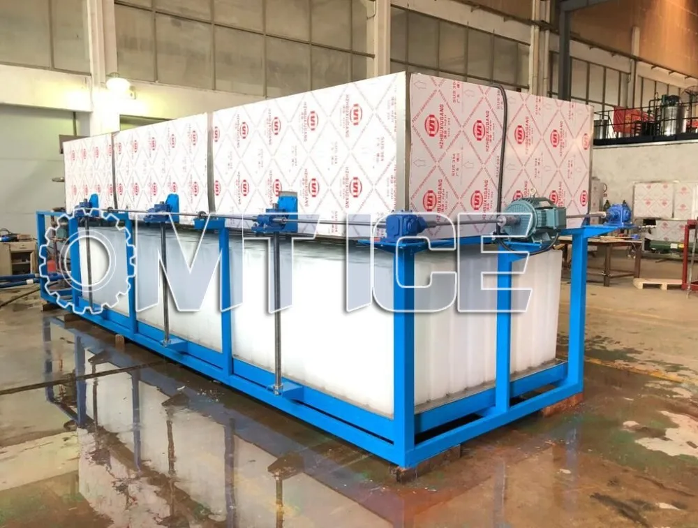 Industrial Automatic 5 Tons 10 Tons Direct Cooling Block Ice Making Machine Food grade