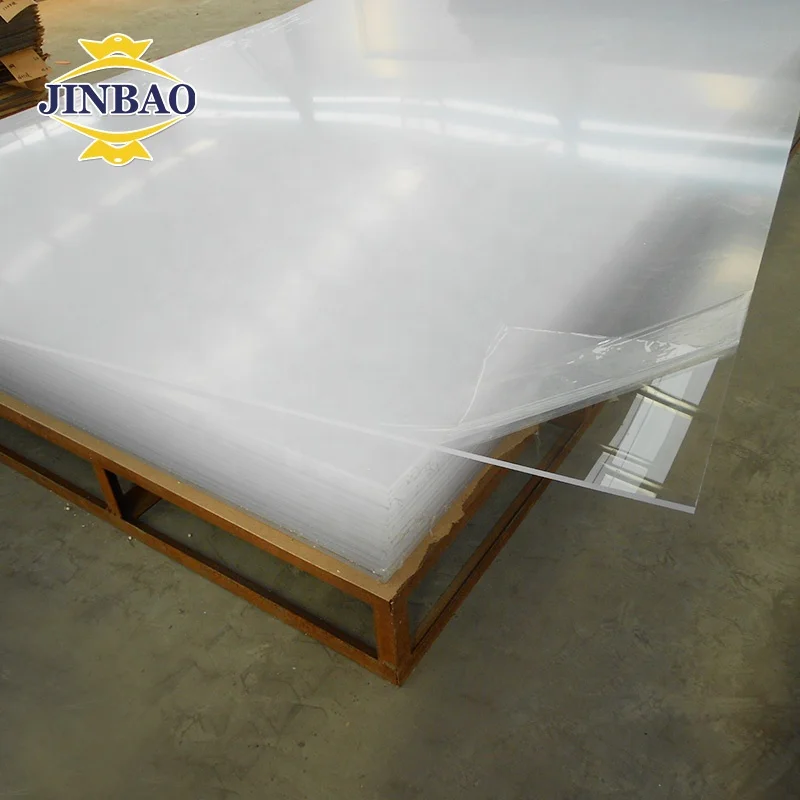 JINBAO factory in china raw materials 1220*2440 2mm 4mm 6mm color and clear cast acrylic sheet