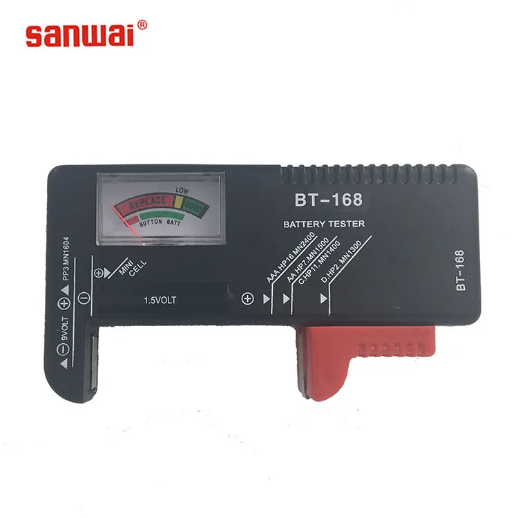 true OEM brand new ABS material BT168 analog battery capacity tester for recycling use and rubbish classification