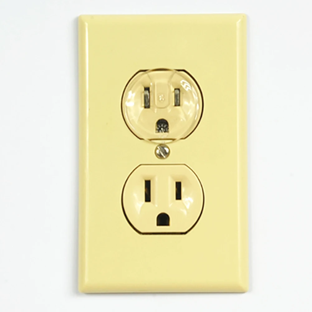 amazon hot sale eco friendly baby products Transparent USA Standards Baby Proofing Outlet Covers