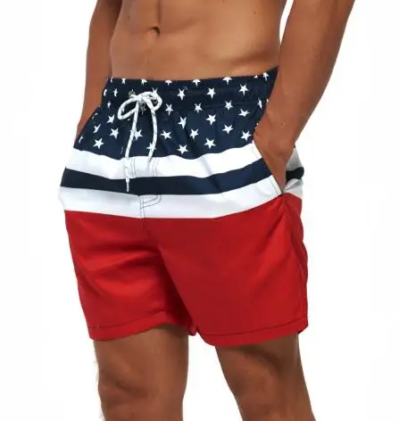 BSCI Factory  Man Swim Wear Beach Board Shorts Swimming Trunk Quick Dry Men Swimwear