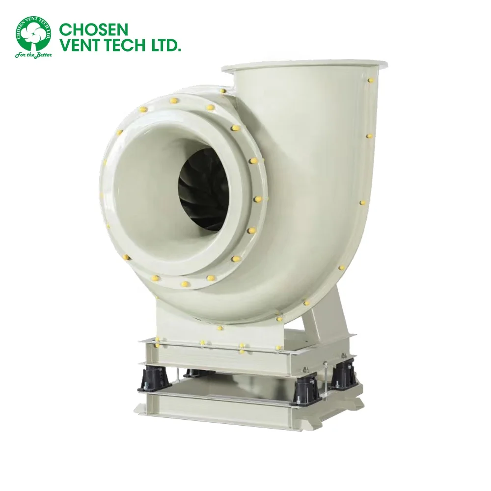Better Efficiency Industrial Chemical Anti Corrosion Plastic PP Centrifugal Blower Fan for Chemical industry