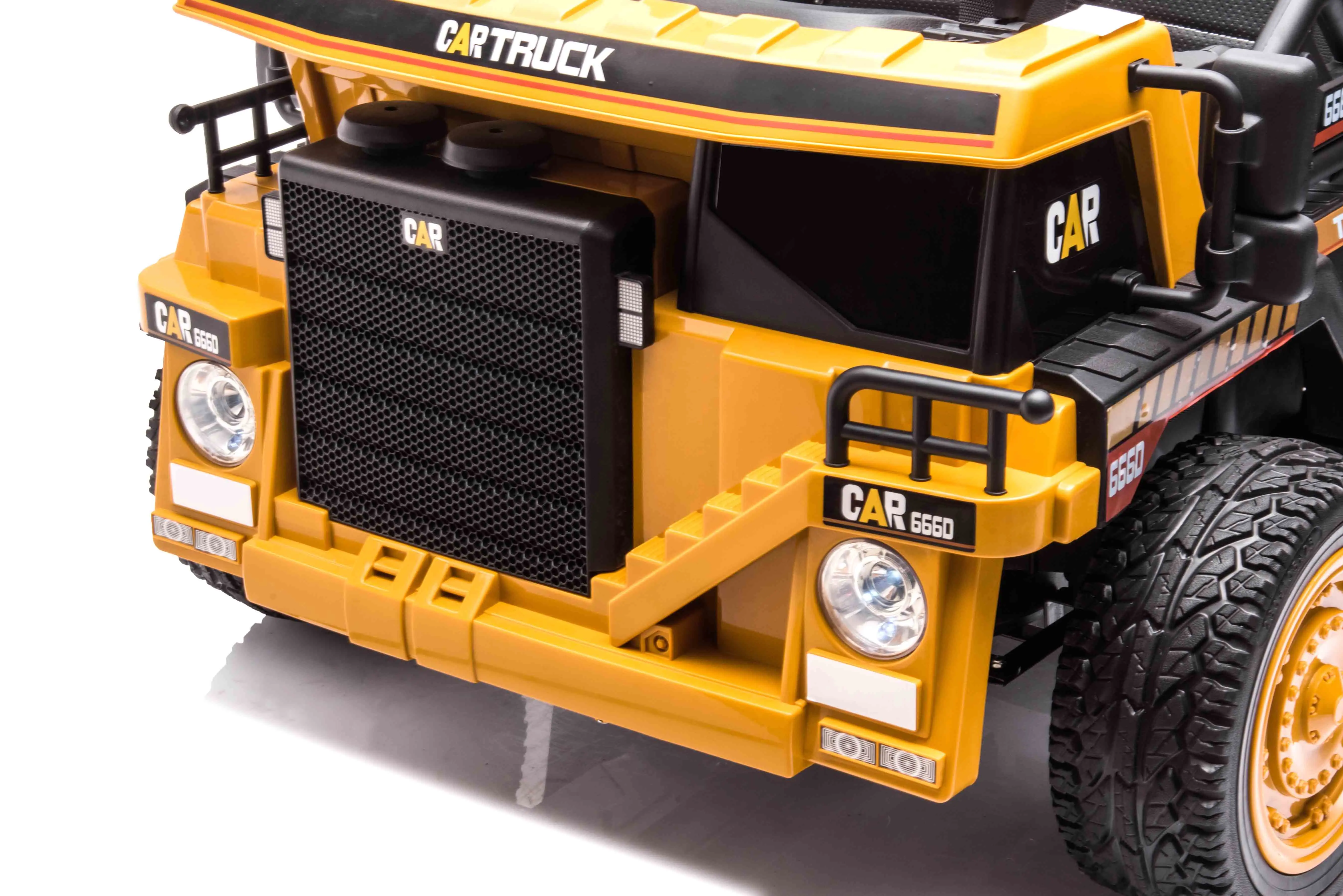 Two Seater New Engineering Children Truck With Electric Dumper