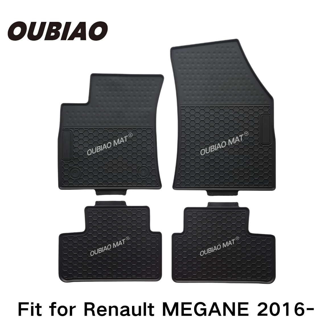 For Renault MEGANE 4 non slip car floor mats All weather upgrade and thicken car mats for Renault MEGANE 2015
