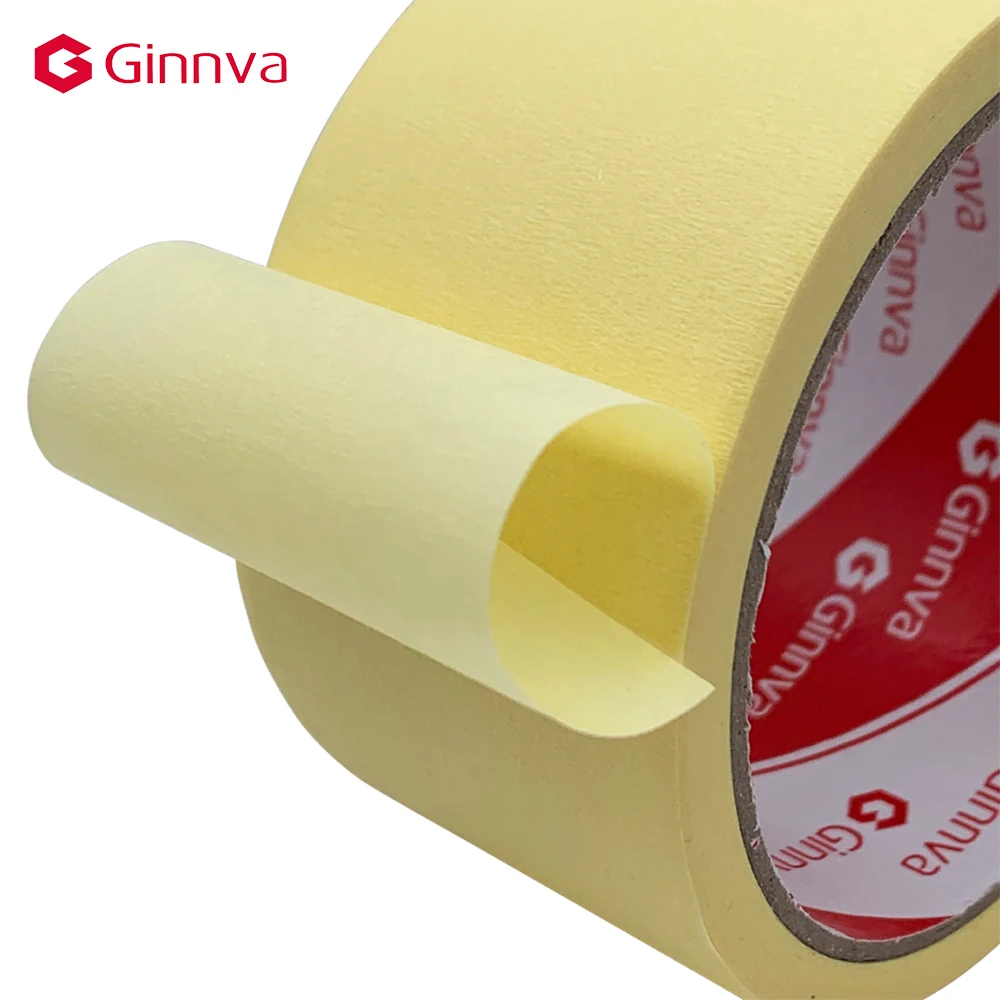 Economic automotive painting cheap masking Tape with rubber based