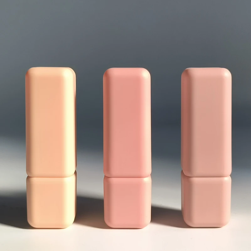 KH131 Luxury 3.5g Matte Lipstick Tube For Custom Liquid Lipstick Square Tube With Cosmetic Tube Packaging