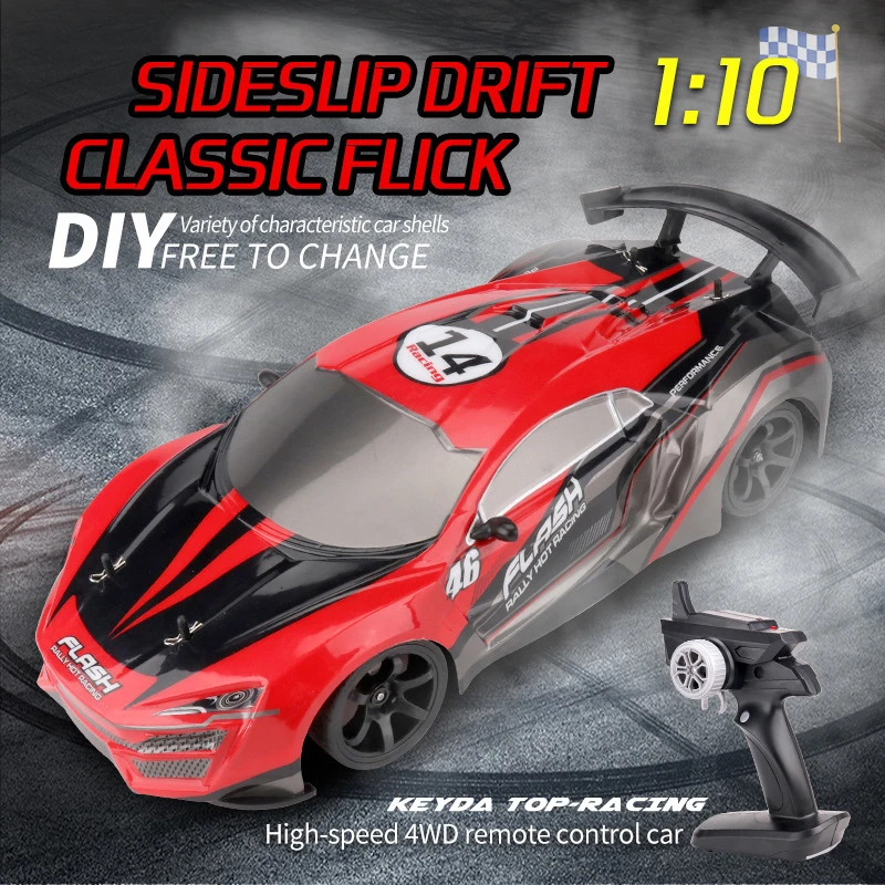 KSF New Arrival 4WD RC Drift Car 1:10 High Speed Gesture Control Racing Car With Light