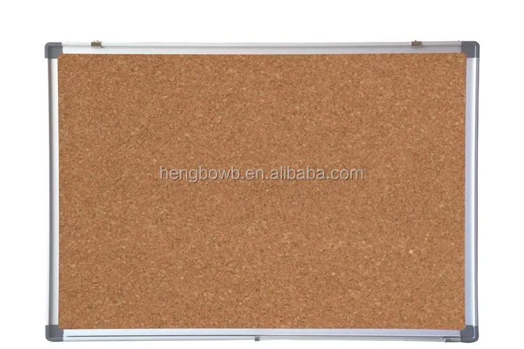 
High quality cork board /bulletin board /wall mounted message board 