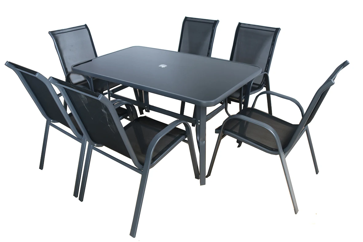 Набор мебели для столовой Teslin 7 шт. для наружного дворика