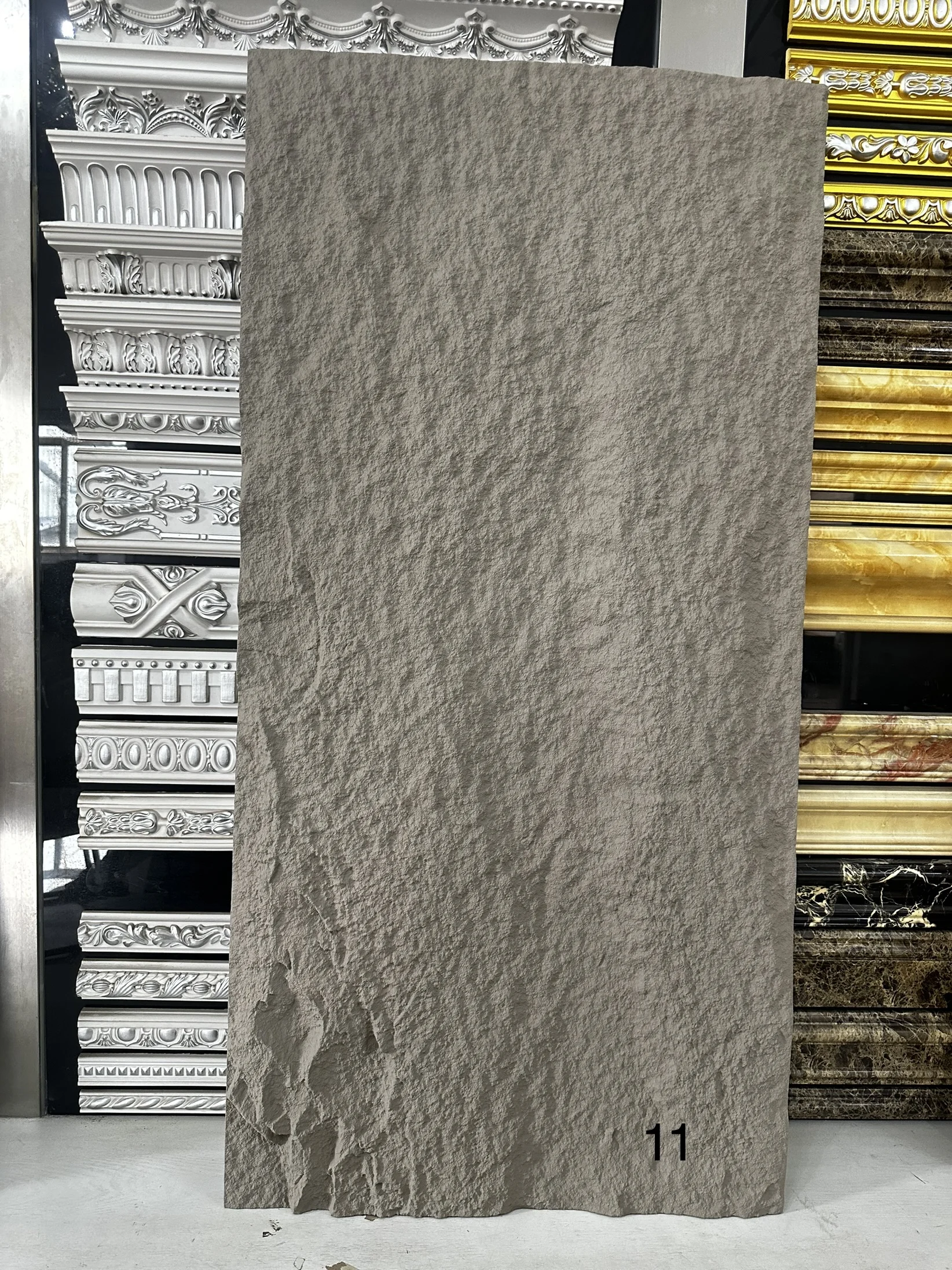 Lightweight PU Stone panel wall Faux Polyurethane Stone Panel 3D Wall panel board