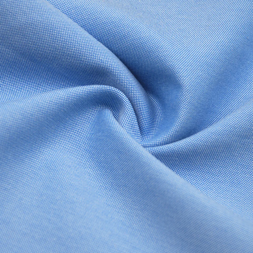 Wholesale 150D 170GSM cationic cvc 60 cotton 40 polyester oxford fabric for shirting workwear