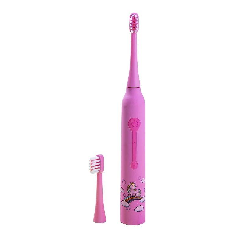 
Wholesale rotating silicon led sonic rechargeable kids electric toothbrush 