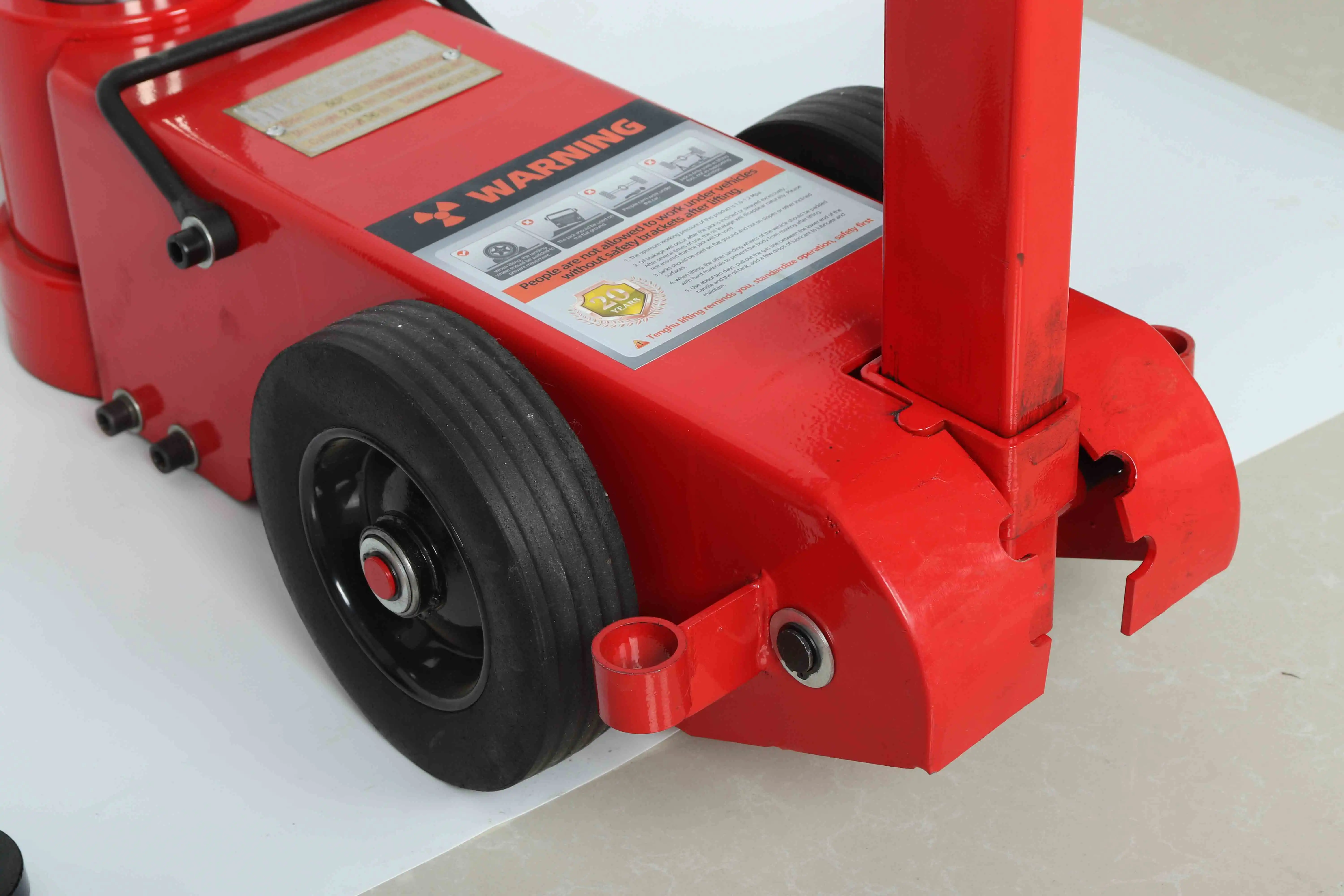 50T Truck Pneumatic Car Lift Jack Trolley Hydraulic Air Jacks