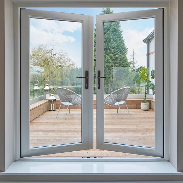 AS2047-TOMA high quality casement windows with clear glass triple glazed aluminium windows Canada