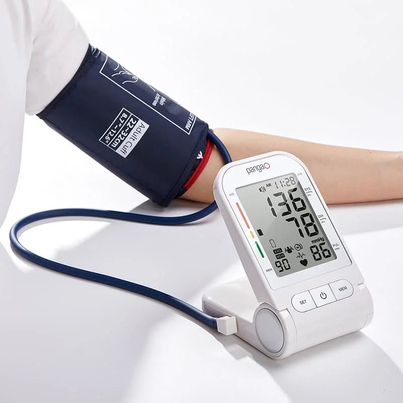 Electronic medical tensiometro LCD screen digital  upper arm blood pressure monitor accurate bp machine spaygmomamometer