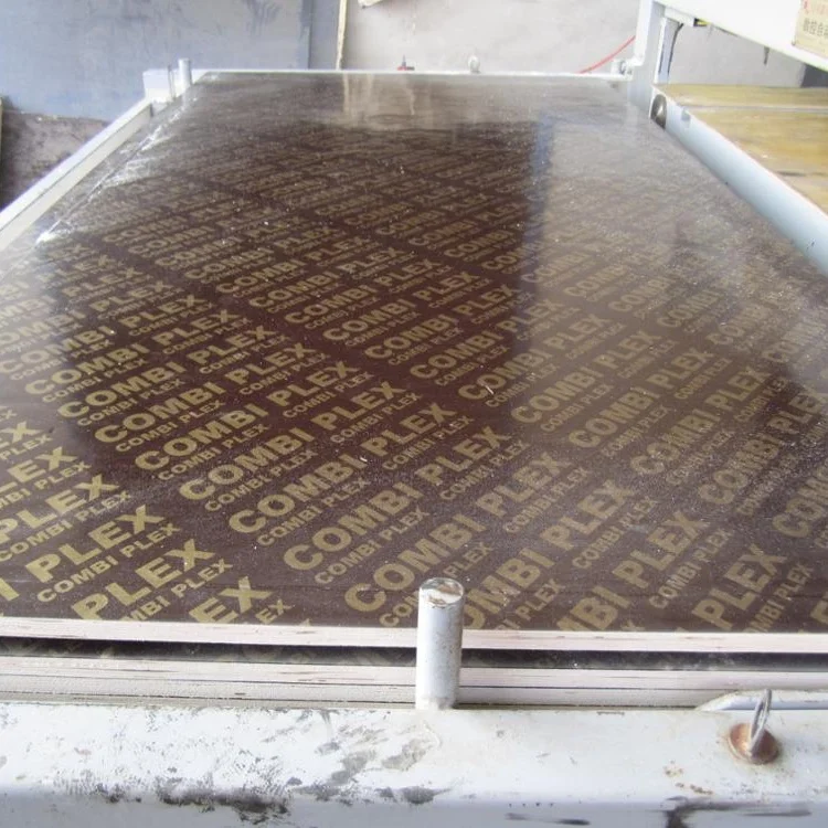 Linyi good quality with competitive price 12mm 15mm 18mm black brown red film face shuttering plywood supplier
