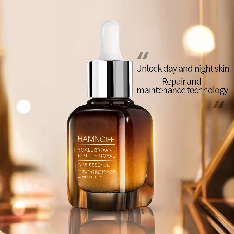 
Good Quality Factory Price Little Brown Bottle Royal Age Essence Anti Aging Whitening Skin Revitalizer Essence 