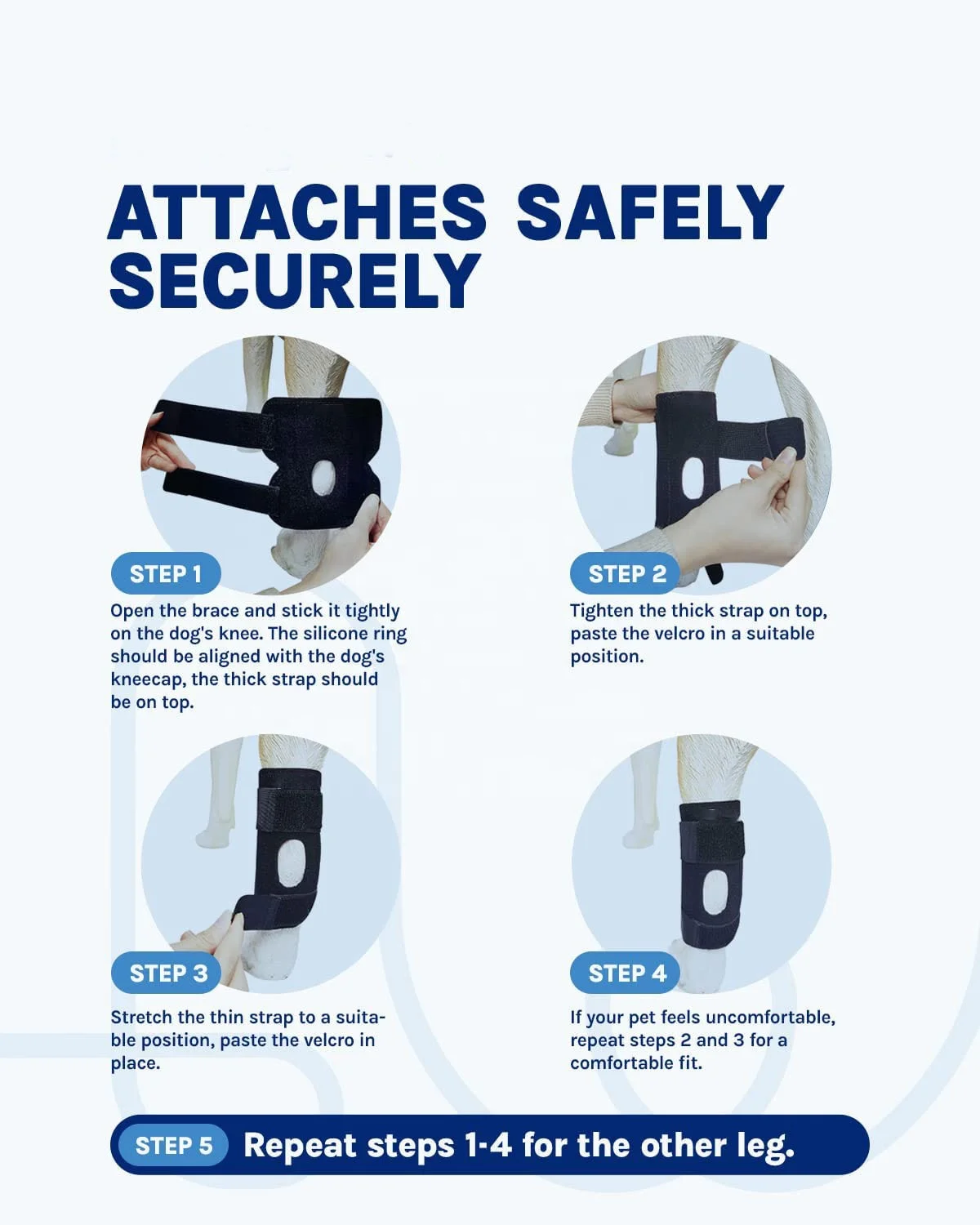 Hot Selling Compression ACL Arthritis Canine Pet Knee Support Wrap Injury Protector Joint Leg Dog Knee Brace