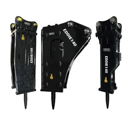 Factory Direct EDDIE Rock Breaker Hydraulic Hammer Attachments for Construction Machinery Excavator Direct from the Source