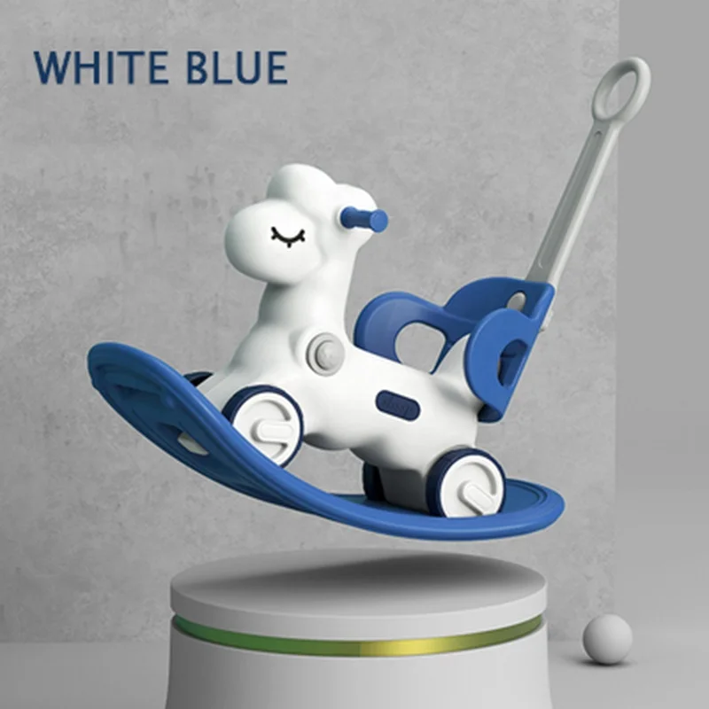 Низкая цена, пластиковая лошадка-качалка, игрушка, лошадь для верховой езды, игрушка для детей