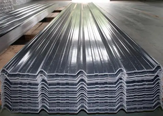 Metal replacement roof sheet upvc resin roof