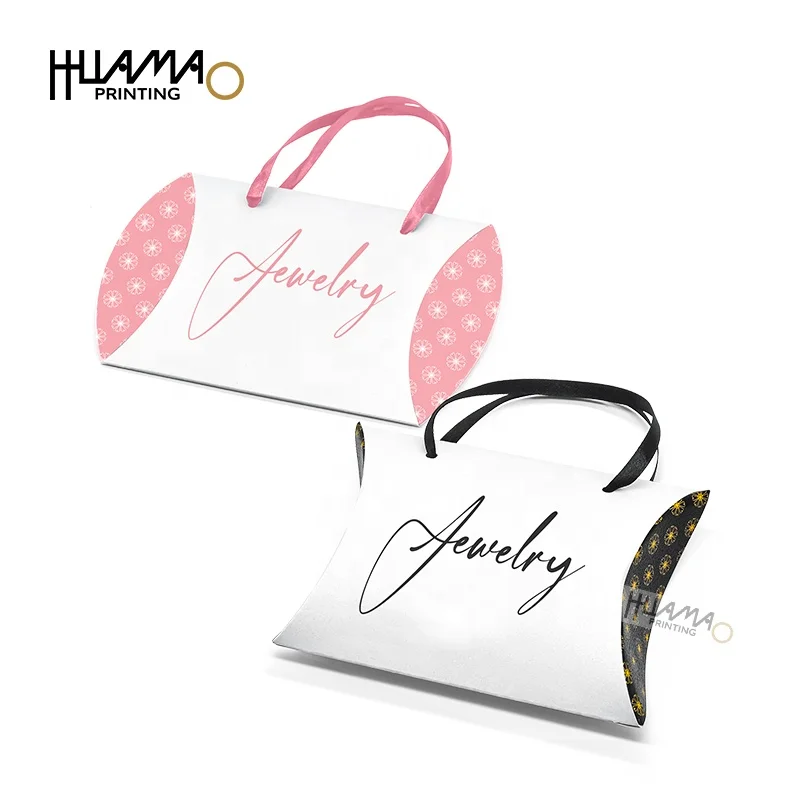 Pink Cardboard Round Jewellery Box Sticker Bolsas De Papel Coffret Cadeau Cardboard Shelf Sac En Papier Kraft Wedding Favor Box